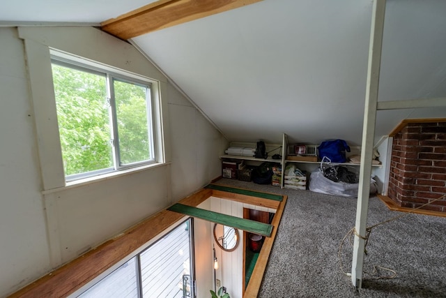 26 Don Gerry Rd, Bristol, NH 03222 - additional living space with vaulted ceiling and carpet flooring