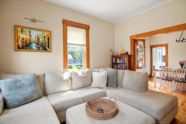 158 Clark Ave, Brattleboro, VT 05301 - living area with wood finished floors and ornamental molding