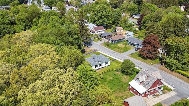158 Clark Ave, Brattleboro, VT 05301 - aerial view of a heavily wooded area