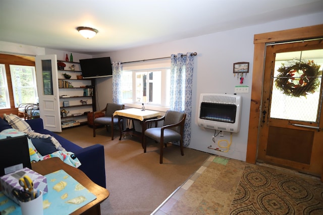 78 Daniels Pond Rd, Glover, VT 05839 - living area with heating unit