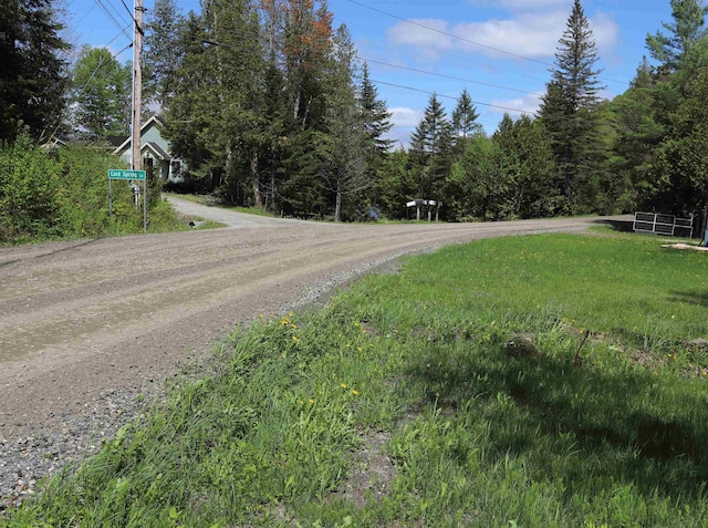 78 Daniels Pond Rd, Glover, VT 05839 - view of dirt / gravel road
