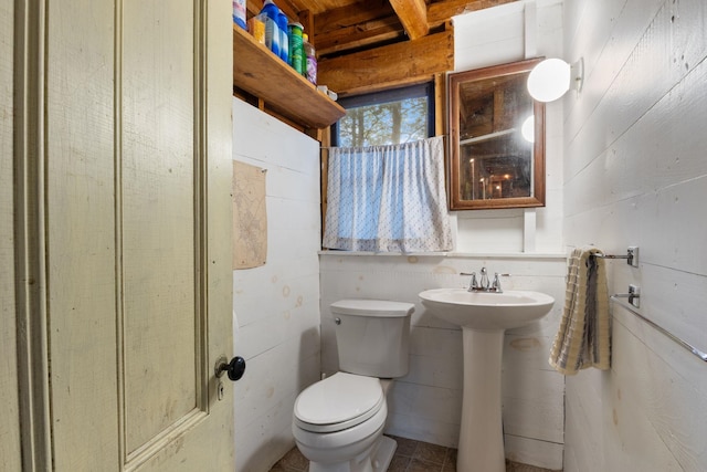 17 Hayes Ln, Acton, ME 04001 - half bathroom featuring toilet and a sink