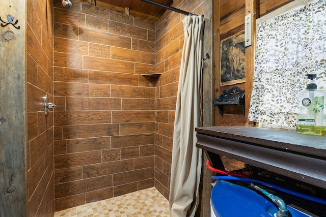 17 Hayes Ln, Acton, ME 04001 - full bath featuring tiled shower