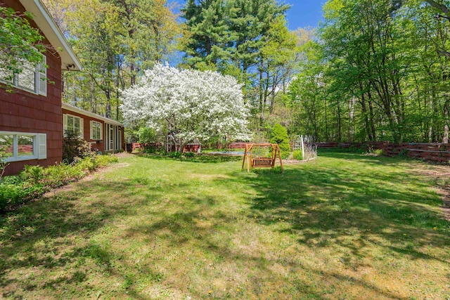 133 Pine Meadow Dr, Colchester, VT 05446 - view of yard featuring a vegetable garden