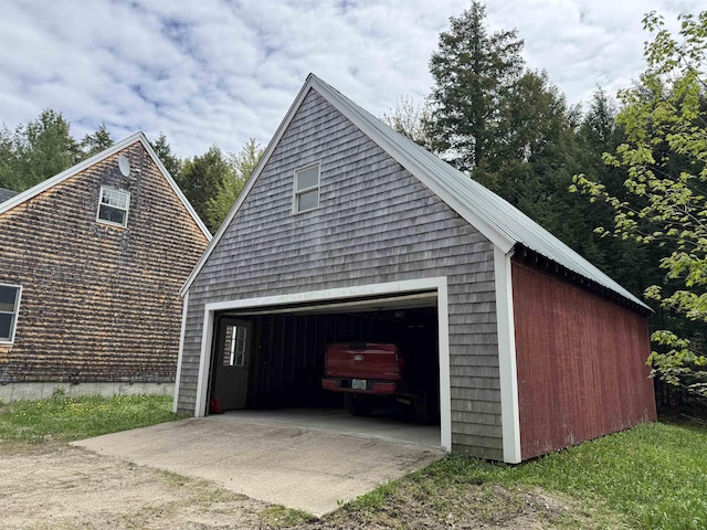 220 Foggs Ridge Rd, Ossipee, NH 03864 - view of detached garage