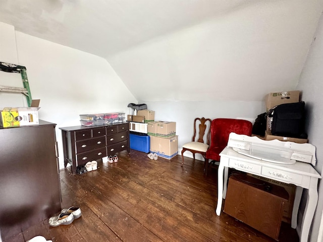 15 Park St, Colebrook, NH 03576 - additional living space featuring wood-type flooring and lofted ceiling