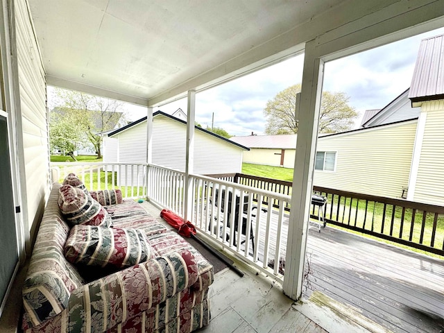 15 Park St, Colebrook, NH 03576 - sunroom with healthy amount of natural light