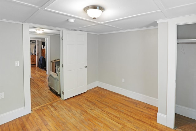 20 Daniel Webster Hwy, Plymouth, NH 03264 - unfurnished bedroom with light wood-style flooring and baseboards