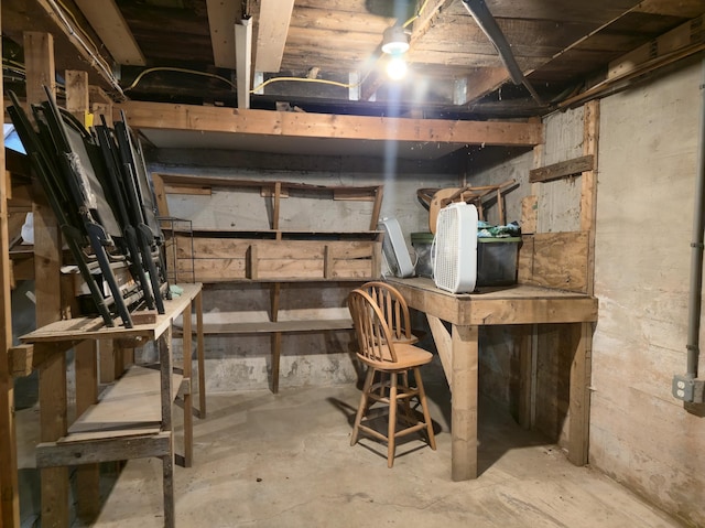 20 Daniel Webster Hwy, Plymouth, NH 03264 - view of unfinished below grade area