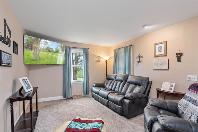 870 Cheesefactory Rd, Shelburne, VT 05482 - living area with carpet floors and baseboards