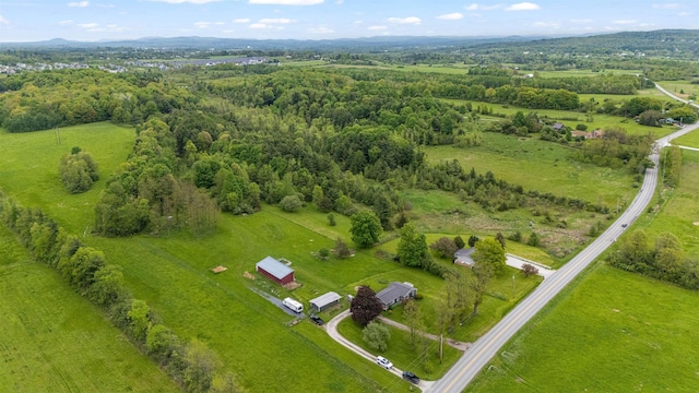 870 Cheesefactory Rd, Shelburne, VT 05482 - aerial view of sparsely populated area with mountains