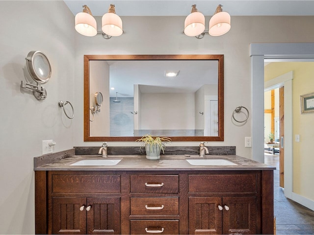 344 Morrie Rd, Washington, VT 05675 - full bath featuring double vanity and a shower