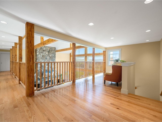 344 Morrie Rd, Washington, VT 05675 - spare room featuring wood finished floors and recessed lighting