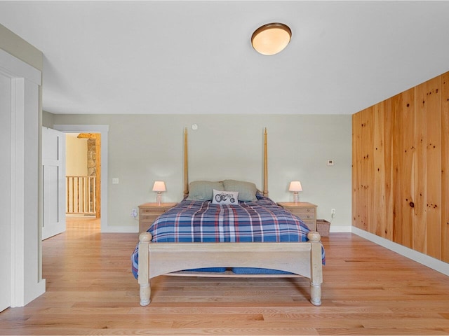 344 Morrie Rd, Washington, VT 05675 - bedroom with light wood-style flooring and baseboards