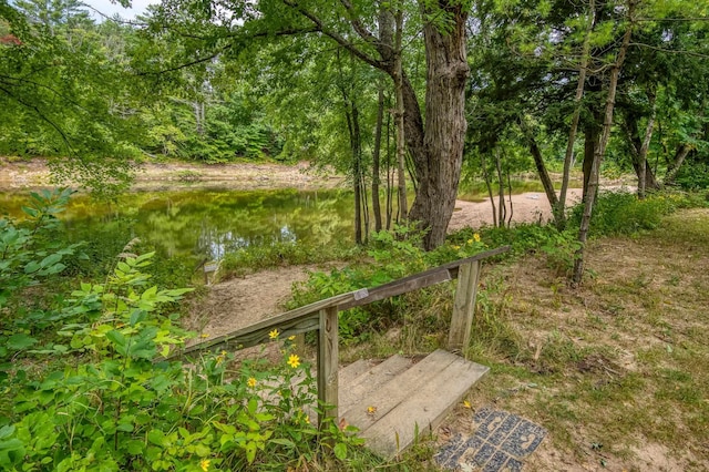 78 Saco Pines Rd Unit 9, Conway, NH 03813 - view of yard with a water view