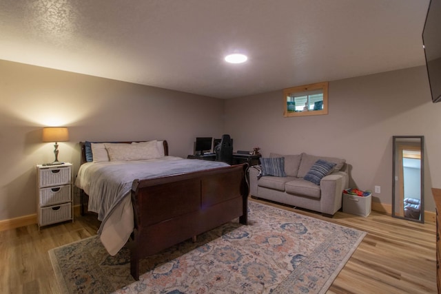 51 Lake View Rd, Westmore, VT 05822 - bedroom with light wood-style flooring and baseboards