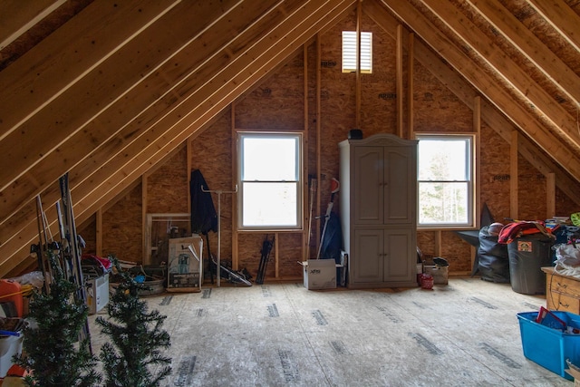 51 Lake View Rd, Westmore, VT 05822 - attic featuring plenty of natural light