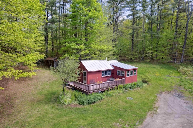 1176 Cross Rd, Strafford, VT 05070 - aerial view of property and surrounding area featuring a forest