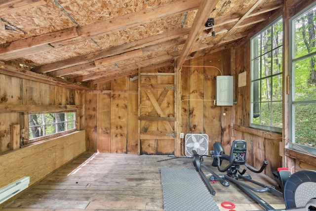 1176 Cross Rd, Strafford, VT 05070 - storage room featuring baseboard heating