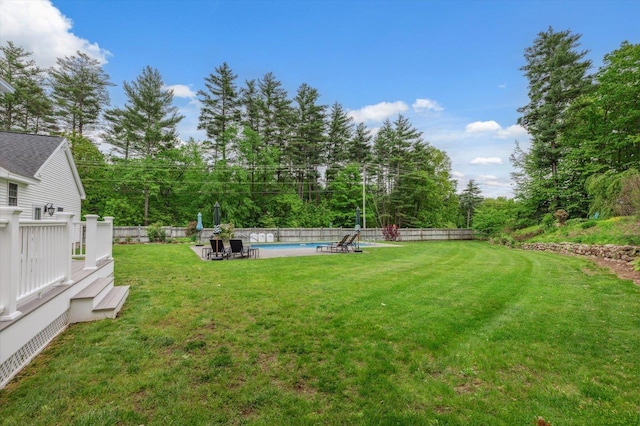 2 Cortland Rd, Milford, NH 03055 - view of yard with a wooden deck