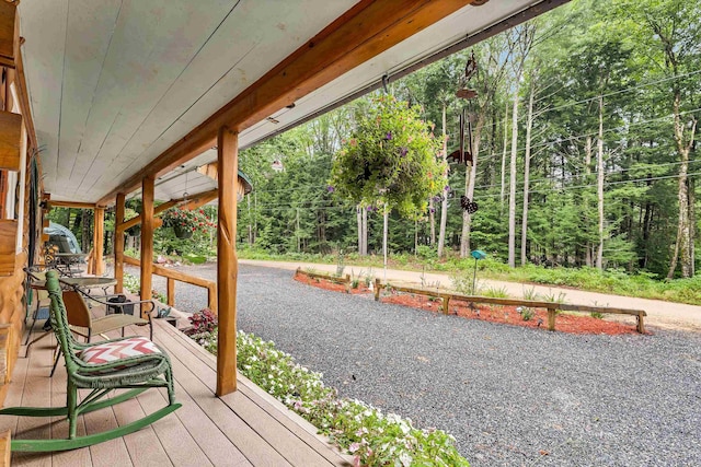 18 Mayflower Ln, Moultonborough, NH 03254 - view of porch