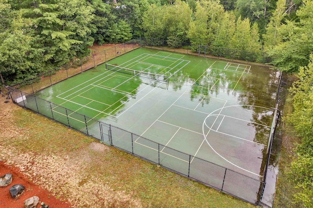 18 Mayflower Ln, Moultonborough, NH 03254 - view of tennis court