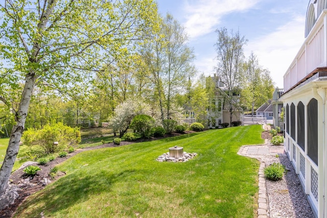 21 Hawk Ridge Rd, Meredith, NH 03253 - view of grassy yard