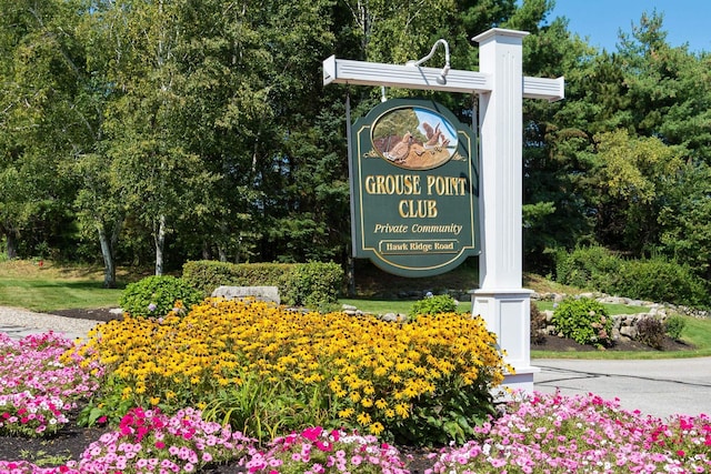 21 Hawk Ridge Rd, Meredith, NH 03253 - view of community sign