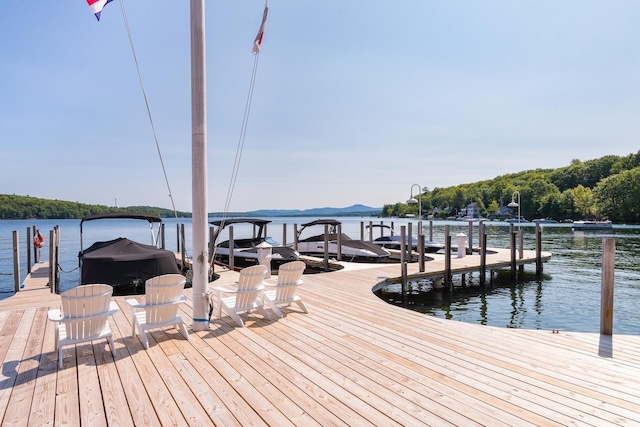 21 Hawk Ridge Rd, Meredith, NH 03253 - dock area featuring a water view