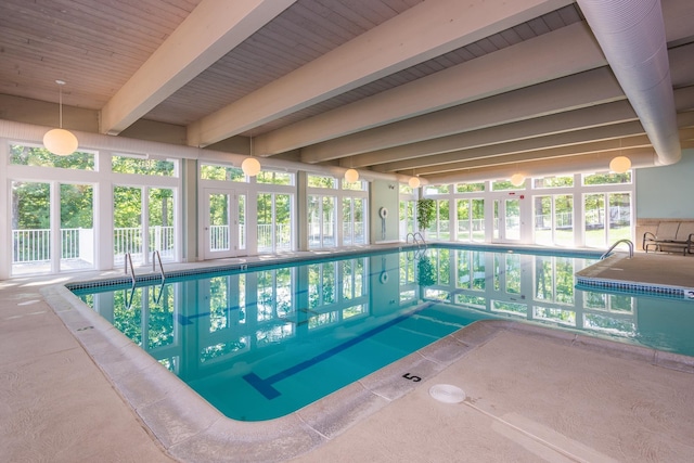 21 Hawk Ridge Rd, Meredith, NH 03253 - view of indoor pool