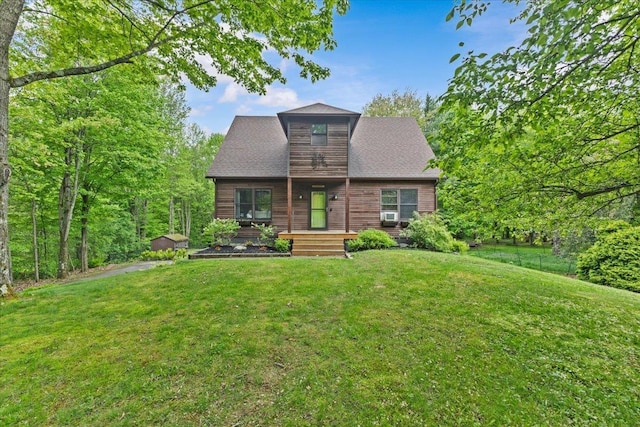 100 Maplewood Ave, Milton, VT 05468 - rustic home featuring a front yard