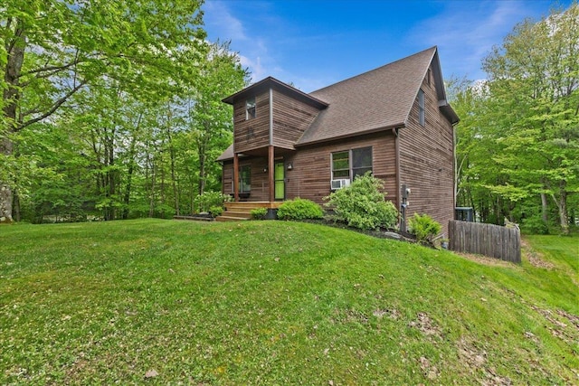 100 Maplewood Ave, Milton, VT 05468 - chalet / cabin featuring roof with shingles