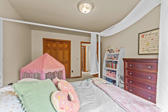 100 Maplewood Ave, Milton, VT 05468 - carpeted bedroom featuring a closet