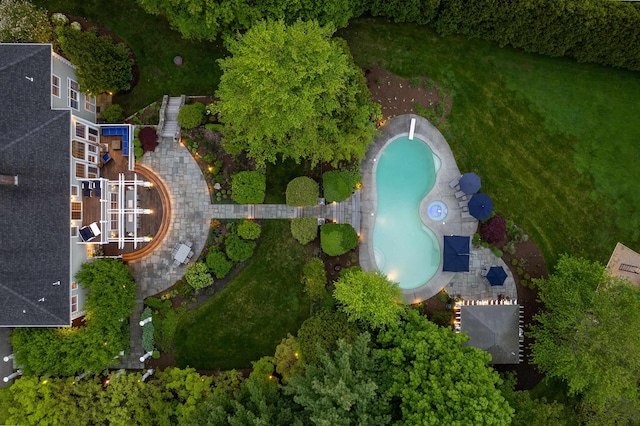 34 Orchard Hill Rd, Greenland, NH 03840 - view of property location with a pool area