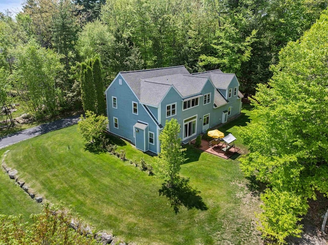 12 Drew Ln, Laconia, NH 03246 - aerial view of property and surrounding area