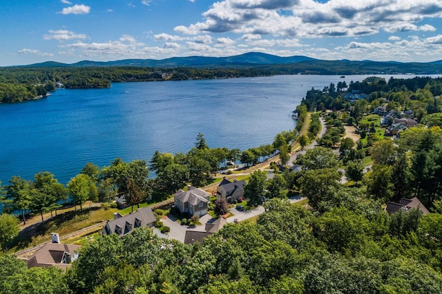 12 Drew Ln, Laconia, NH 03246 - bird's eye view of a water and mountain view