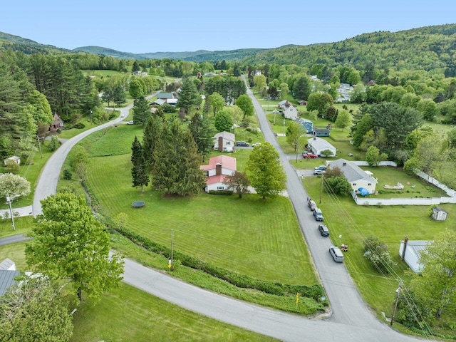 37 Dickinson Dr, Northfield, VT 05664 - bird's eye view of a heavily wooded area and mountains