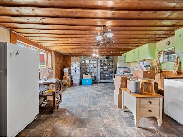 183 Morrie Rd, Washington, VT 05675 - miscellaneous room featuring stone finish floors