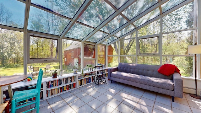 825 S End Rd, North Hero, VT 05457 - sunroom / solarium with baseboard heating
