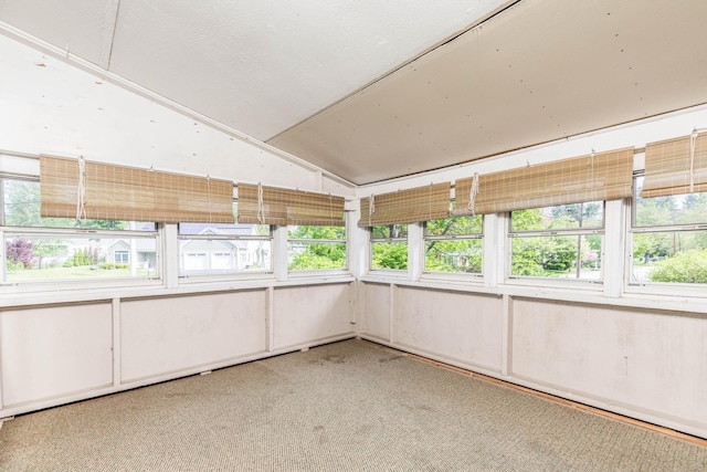 18 Riverdale Ave, Dover, NH 03820 - unfurnished sunroom with vaulted ceiling and carpet