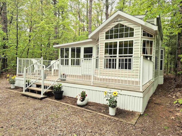 113 Oak Ln Unit 113, Wakefield, NH 03830 - view of outbuilding with a sunroom