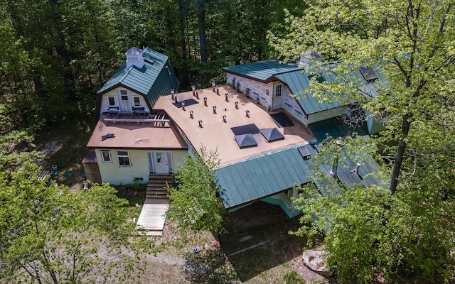 319 W Lake Rd, Fitzwilliam, NH 03447 - view from above of property