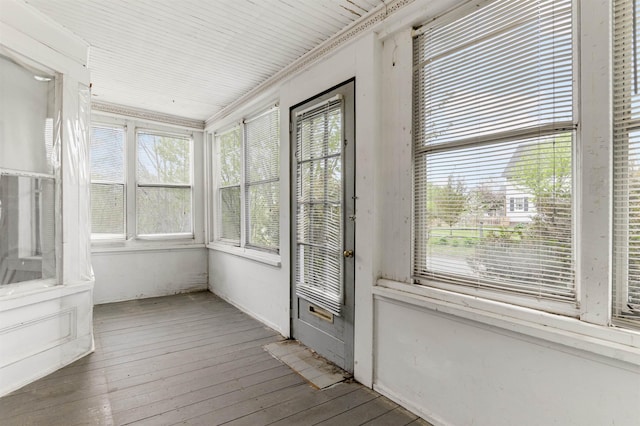 25 Eames St, Northumberland, NH 03582 - unfurnished sunroom with hardwood / wood-style floors and healthy amount of natural light