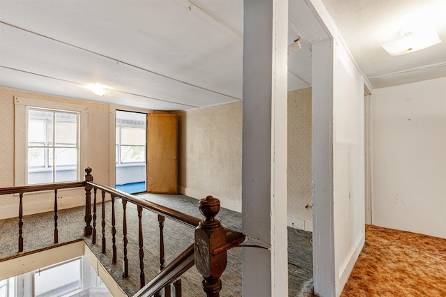 25 Eames St, Northumberland, NH 03582 - hallway featuring carpet flooring