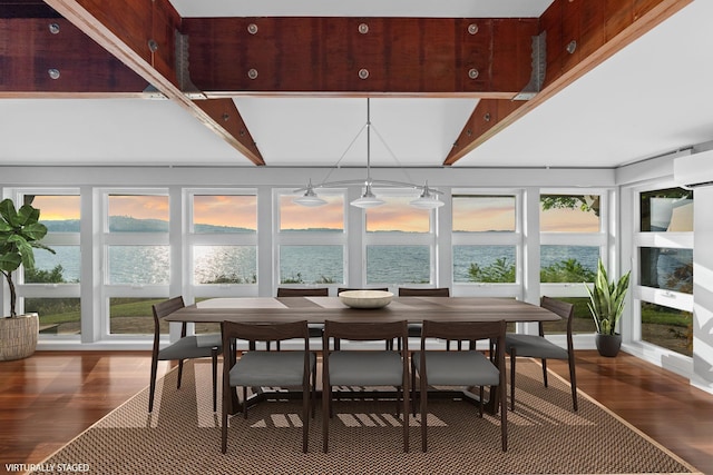 430 Clearwater Rd, Shelburne, VT 05482 - sunroom / solarium featuring a water view