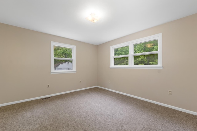 406 Lower Ridge Rd, Loudon, NH 03307 - empty room with plenty of natural light, carpet floors, and baseboards