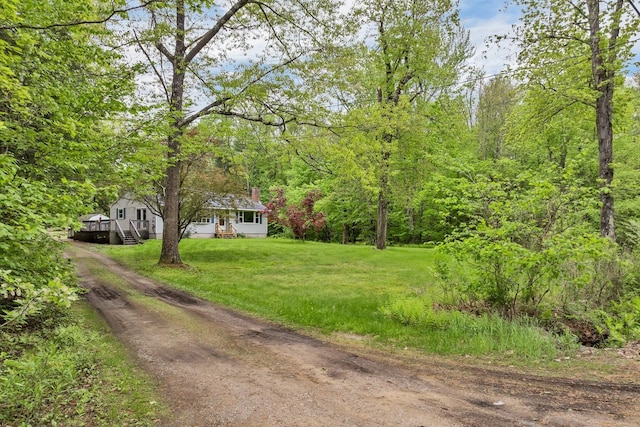 406 Lower Ridge Rd, Loudon, NH 03307 - view of dirt / gravel road