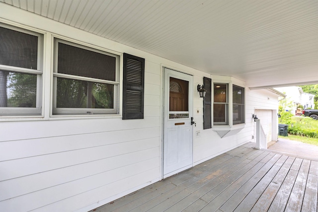 29 Laurel St, Goffstown, NH 03045 - view of wooden porch
