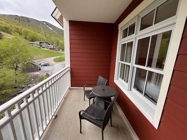 102 Forest Drive 310Interval I W/Lockout 308, Warren, VT 05674 - balcony with a mountain view
