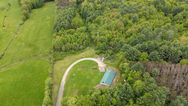122 Flagg Rd, Rochester, NH 03839 - aerial overview of property's location featuring a heavily wooded area
